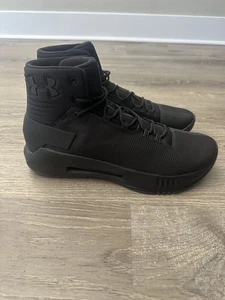 Under Armour Drive 4 'Triple Black' Size 10.5 - Picture 1 of 6