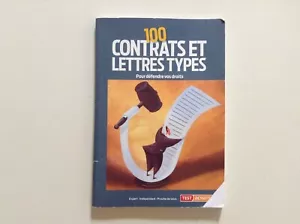 Livre juridique droit "100 contrats et lettres types" - Afbeelding 1 van 1
