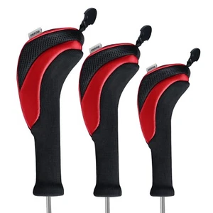 MOSISO Neoprene Golf Club Head Covers for Fairway Woods Driver Hybrids Set - Picture 1 of 7