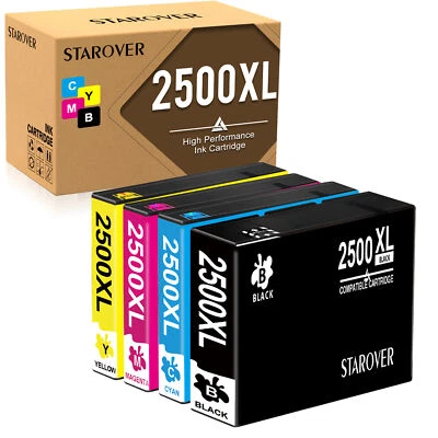 4x Tintenpatronen XL für Canon MAXIFY MB5050 MB5150 MB5350 ersetzt PGI-2500XL - Bild 1 von 4