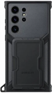 Samsung Official Rugged Gadget Case For Galaxy S23 Ultra (Titan Black) PREOWNED! - Zdjęcie 1 z 8