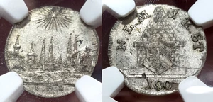 NGC Nurnberg MS 61 1 Kreuzer 1807 Silver City View Coin Germany One Year Type - Picture 1 of 9