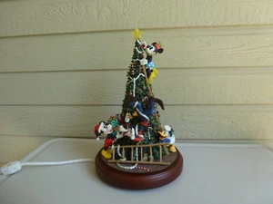 Danbury Mint Disney Starlight Christmas Bright Tree 11" Figurines Mickey Minnie - Picture 1 of 11