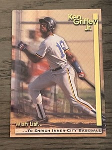 1995 Megacards Wish List Ken Griffey Jr #9 Seattle Mariners