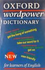 Oxford Wordpower Dictionary, ISBN 9780194311380