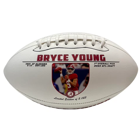 Bryce Young Alabama Crimson Tide #1 Draft Pick Football Exclusive Limited Editio Cover