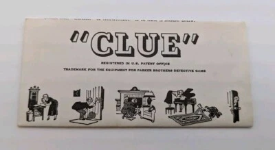 Juego de mesa de pistas vintage 1960 reglas de juego de repuesto. En muy buena condición Foto 1 de 3
