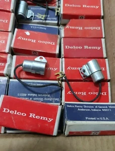 5x Delco Remy D204 #1932004 Ignition Condensers NOS Genuine quality - Picture 1 of 5