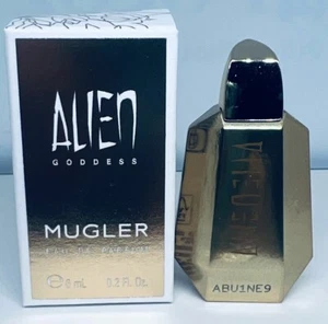 NIB MUGLER ALIEN GODDESS EAU DE PARFUM MINI/TRAVEL SPLASH WOMEN 0.2 Oz / 6 ml! - Picture 1 of 1
