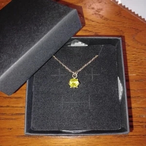 Handmade YAG Yttrium Aluminum Garnet Pendant - Sterling Silver - 18” Chain - Picture 1 of 12