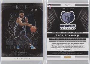 2019-20 Panini Noir Icon Edition /99 Jaren Jackson Jr #90