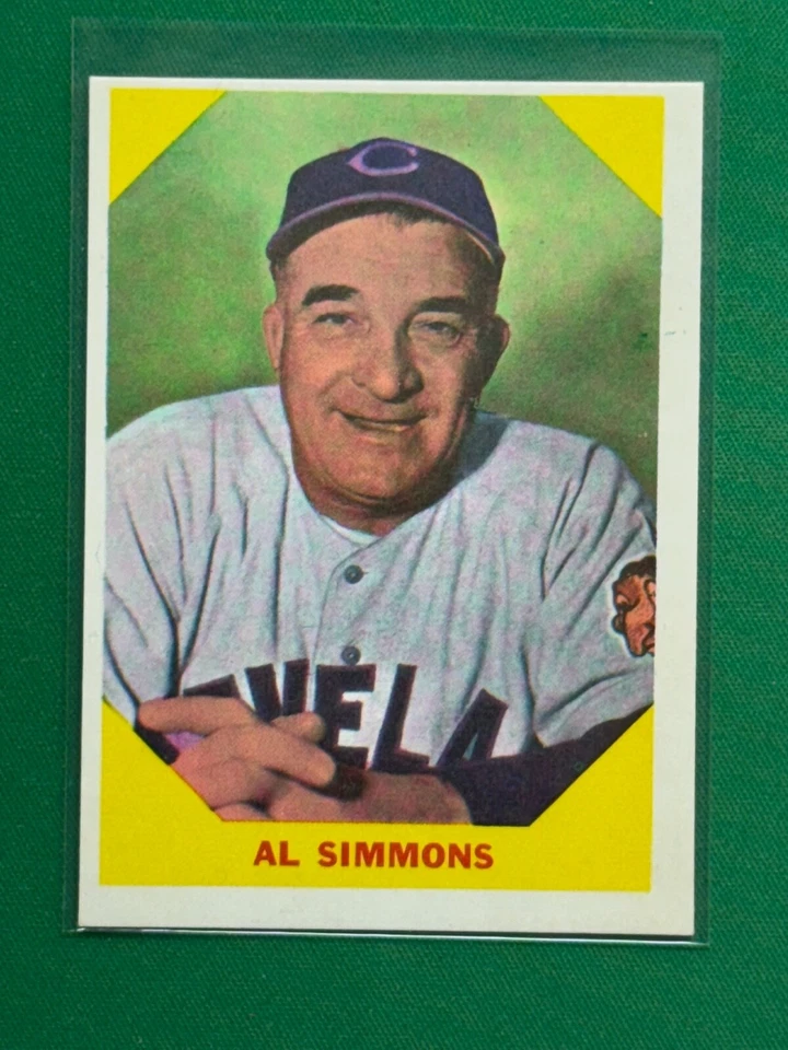 1960 Fleer бейсбол Greats #32 Эл Симмонс - Изображение 1 из 2