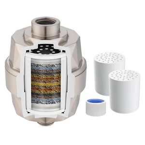 20 Stage Shower Head Filter Purifier with Filter for Hard Water Softener - Picture 1 of 38
