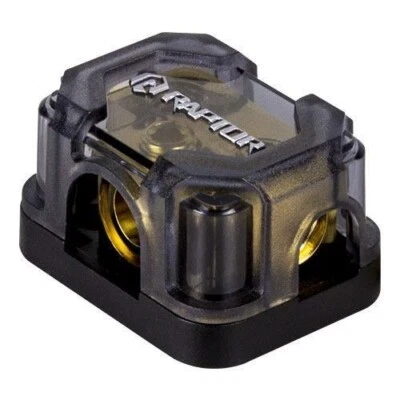 Metra R4DB3 Ground Distribution Block - (1) 1/0 or 4 AWG In x (2) 4 or 8 Out - Image 1 of 4