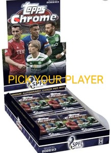 Topps Chrome 2022/23  SPFL Choose Your Player Complete Your Set Base & Inserts