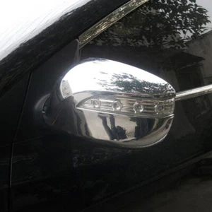 For Hyundai Tucson ix35 2010-2015 Chrome Rearview Mirror Backup Mirror wing Trim - Foto 1 di 8