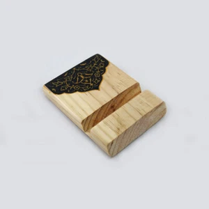 Hand painted wooden mobile holder, K2-382 - Photo 1 sur 6
