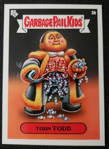Candyman Garbage Pail Kids 2021 Oh The Horror-ible TORN TODD 3b Topps GPK 