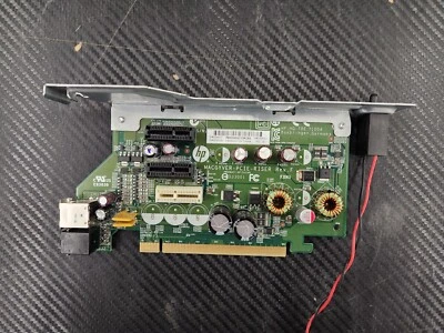 HP POS 24VDC Powered PCie to PCIe Riser Card 638944-001 640266-001 rp5800 rp5700 - Image 1 of 3