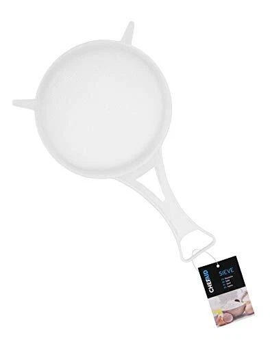 Chef Aid - Colino in plastica con Rete in Nylon, 12 cm, Colore: Bianco (K0J) - Immagine 1 di 1