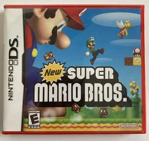 New Super Mario Bros - BRAND NEW SEALED - Nintendo DS 2006 Red Case Super Clean - Picture 1 of 5