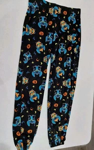 Pantaloni da salotto Disney Lilo e Stitch Halloween taglia S fondo zucca super morbidi - Foto 1 di 7