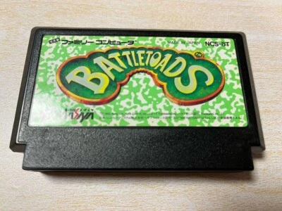 Battletoads Nintendo Famicom Japan 1991 Masaya  JP Family Computer Retro Game FS - Image 1 of 4