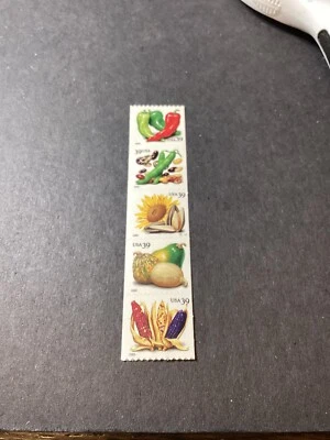 Scott#4003-07-PNC5 #S1111 Coil 2006 Crops of America 39c MNH-US - Image 1 of 2