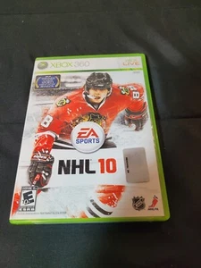 NHL 10  Xbox 360 Video Game Good Condition Preowned - Picture 1 of 8