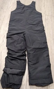 The Childrens Place Toddler 4T Winter Snow Bib Pants Boys Black Waterproof - Picture 1 of 11