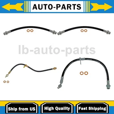 For Toyota RAV4 1996-2000 4X Dorman - First Stop Brake Hydraulic Hose - Image 1 of 4