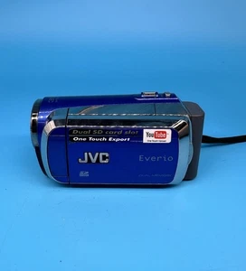 JVC Everio GZ-MS120AEK Videocamera Portatile, Blu - Testata - Foto 1 di 10