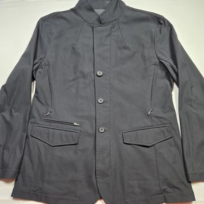 Lululemon Jacket Mens XL Black Drivers Coat Water Repellent Stretch Twill Nylon - Image 1 of 4