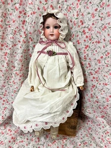 Antique 15" Doll Armand Marseille AM 370 5/0 DEP Kidoline Body Blue Sleepy Eyes - Picture 1 of 17