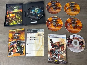 Warhammer 40K Dawn of War Dark Crusade Gold Edition Lot Bundle PC - Picture 1 of 6