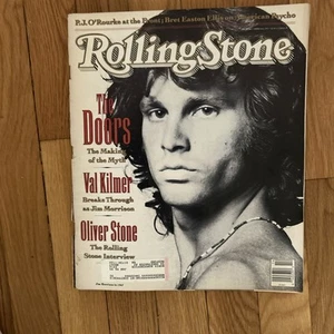 Rolling Stone Magazine #601 April 4, 1991 The Doors Jim Morrison, Val Kilmer - Picture 1 of 3