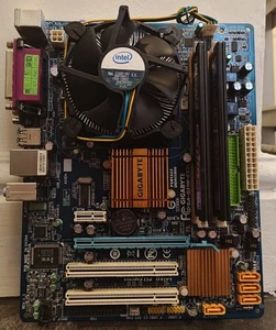 Gigabyte G31M-ES2L Windows XP Retro Gaming + Core2Duo E7200 + 2GB RAM - Picture 1 of 4