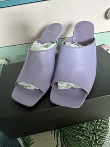 Paul Smith Women's Ford Lilac Lamb Mules, Size 37 / 4, with Box and Dust Bag - Picture 1 of 10