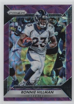 2016 Panini Prizm Purple Scope Prizm /99 Ronnie Hillman #124 - Image 1 of 2