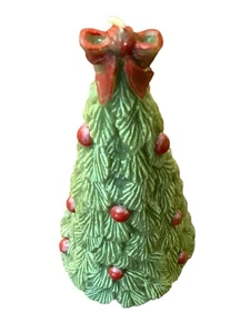 Vintage Christmas Tree Candle - Cathy’s Country Home Holiday Decor - Picture 1 of 6