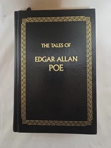 Tales of Edgar Allan Poe Leather Bound Gold Edge Ribbon Bookmark Luxury Edition - Bild 1 von 7
