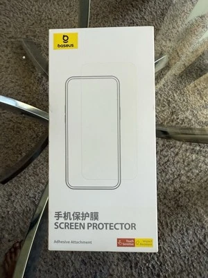 Протектор экрана Baseus для Samsung Galaxy S24 ультра закаленное стекло автоматическая пыль - Изображение 1 из 3