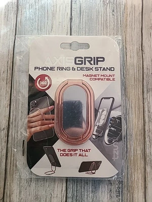  2 Pk AXISGRIP Phone Ring & Desk Stand 360° Cell Phone Mount Magnet Compatible  - Image 1 of 4