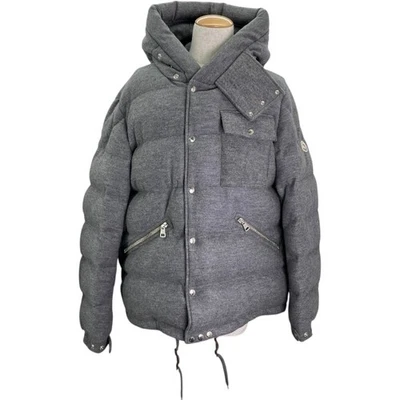 Moncler LIORAN puffer Jacket C20914189805 549H6 Gray Wool Men - Image 1 of 4