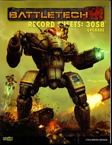 JDR RPG JEU DE ROLE / CATALYST BATTLETECH RECORD SHEETS : 3058 SOFTCOVER - Imagen 1 de 1