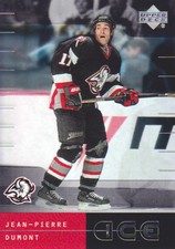 2000-01 Upper Deck Ice Hockey #63 J-P Dumont Buffalo Sabres
