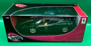 Modellino auto Hot Wheels Ferrari Enzo scala 1:18 pressofuso 2002 nero RARO - Foto 1 di 6