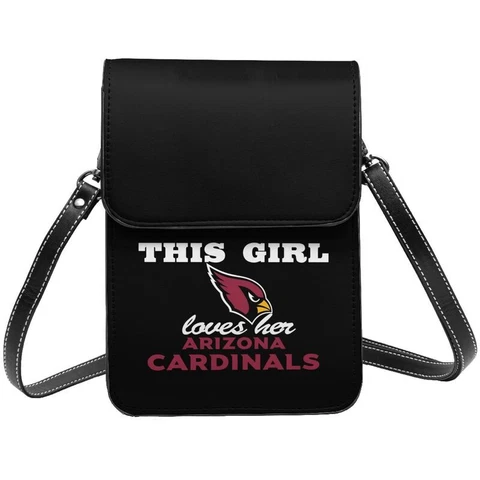 This Girl Loves Her Arizona Cardinals Cell Phone Purse The Single Shoulder Bag Cover
