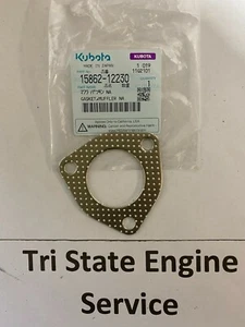 GENUINE OEM KUBOTA MUFFLER GASKET 15862-12230 D722 WG750 WG752 Z482 - Picture 1 of 1