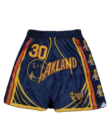 Hardwood Classics NBA Golden State Warriors Shorts Steph Curry SIZE Medium Cover